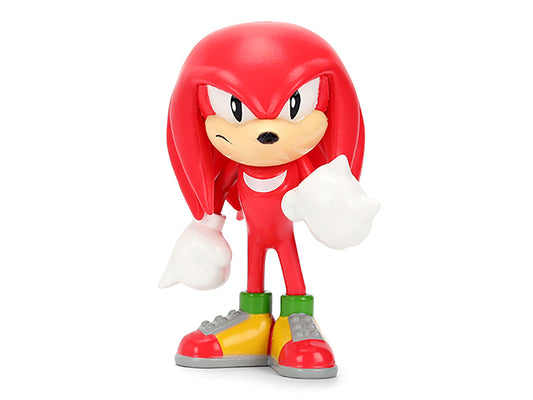 Lamborghini Aventador SV Red with Graphics and Knuckles Diecast Figure "Sonic The Hedgehog" Franchise "Hollywood Rides" Series 1/24 Diecast Model by Jada by Jada