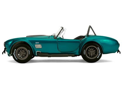 Shelby Cobra 427 MKII Teal Metallic with Gray Stripes "Pink Slips" Series 1/18 Diecast Model Car by Jada by Jada