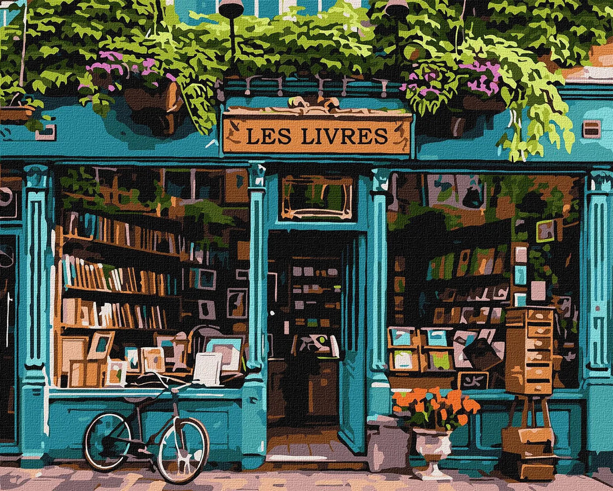 World of Books Painting by Numbers Kit by Ideyka KHO3653 by Ideyka