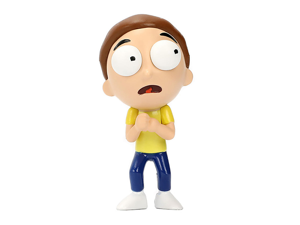 Set of 4 Diecast Figures "Rick and Morty" (2013-Current) TV Series "Metalfigs" Series Diecast Models by Jada by Jada