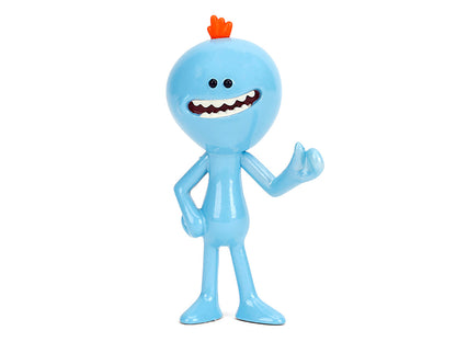 Set of 4 Diecast Figures "Rick and Morty" (2013-Current) TV Series "Metalfigs" Series Diecast Models by Jada by Jada