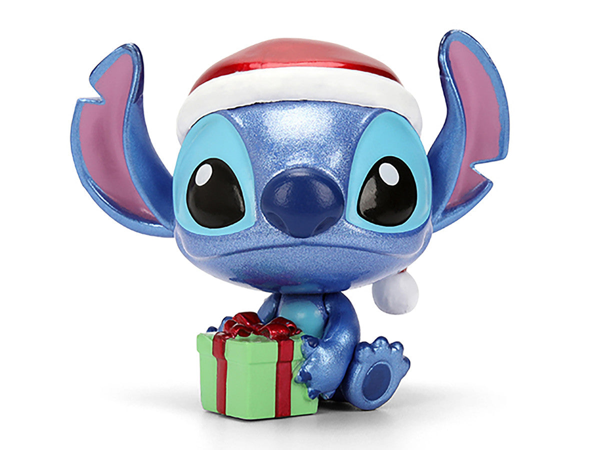 Set of 4 Diecast Figures "Disney's Stitch Christmas Edition" "Metalfigs" Series by Jada by Jada