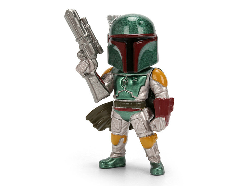 Set of 4 Diecast Figures "Star Wars" Movie Franchise "Metalfigs" Series Diecast Models by Jada by Jada
