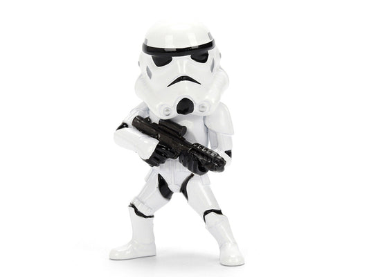 Set of 4 Diecast Figures "Star Wars" Movie Franchise "Metalfigs" Series Diecast Models by Jada by Jada