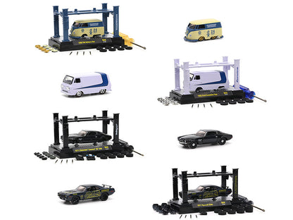 Model Kit 4 piece Car Set Release 44 Limited Edition to 9400 pieces Worldwide 1/64 Diecast Model Cars by M2 Machines by M2