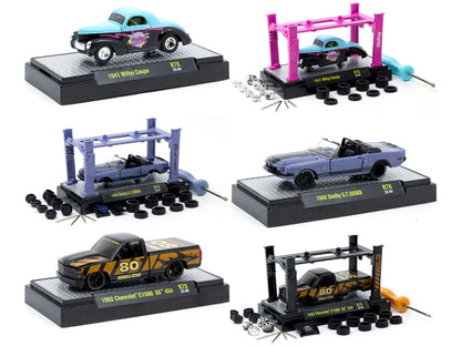 Model Kit 3 piece Car Set Release 78 Limited Edition to 9600 pieces Worldwide 1/64 Diecast Model Cars by M2 Machines by M2