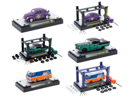 Model Kit 3 piece Car Set Release 80 Limited Edition to 9600 pieces Worldwide 1/64 Diecast Model Cars by M2 Machines by M2
