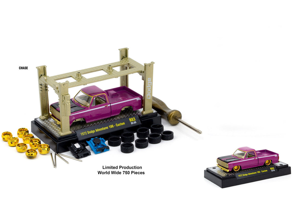 Model Kit 3 piece Car Set Release #83 Limited Edition to 6000 pieces Worldwide 1/64 Diecast Model Cars by M2 Machines by M2