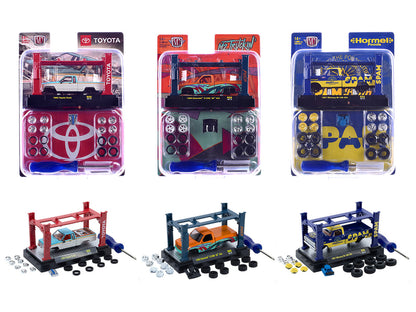 Model Kit 3 piece Car Set Release #88 Limited Edition to 4800 pieces Worldwide 1/64 Diecast Models by M2 Machines by M2