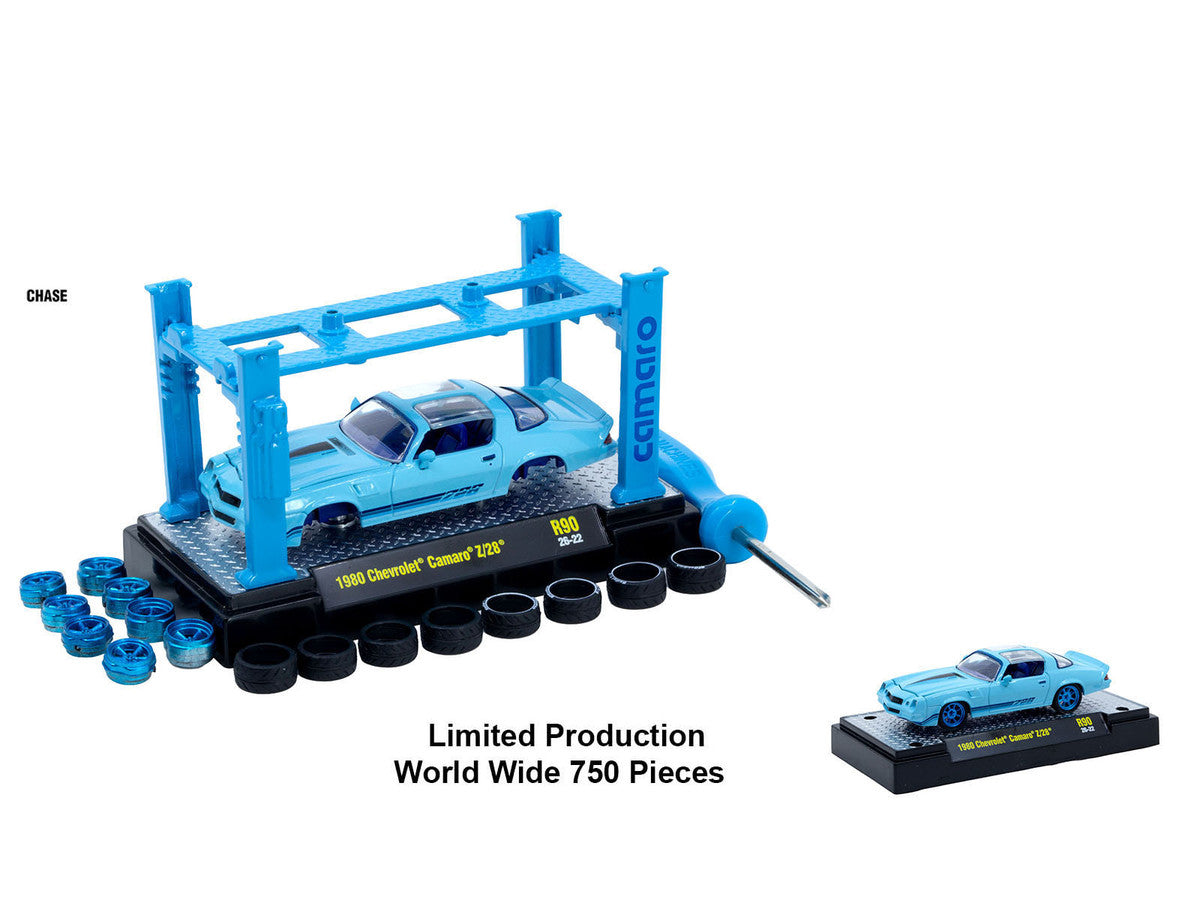 Model Kit 3 piece Car Set Release #90 Limited Edition to 6000 pieces Worldwide 1/64 Diecast Model Cars by M2 Machines-2