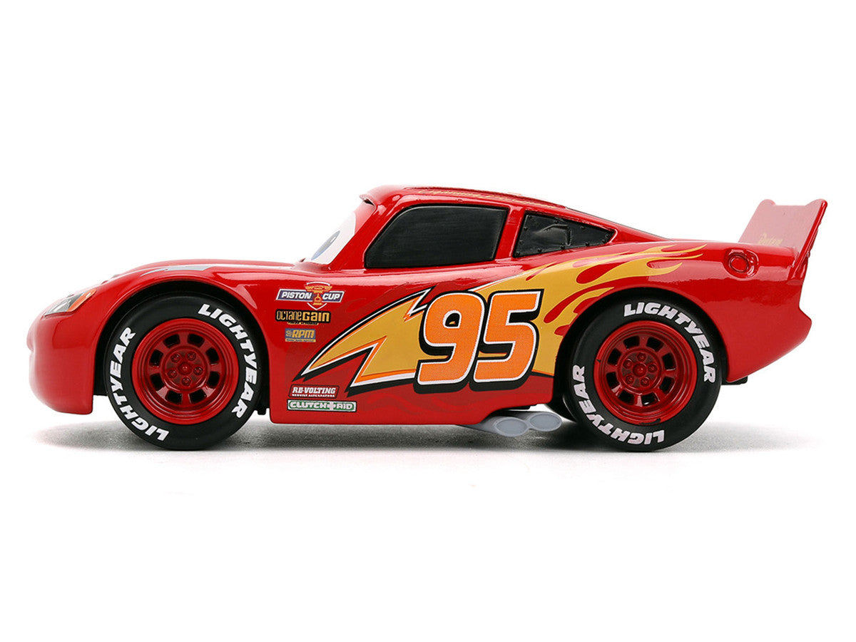 Lightning McQueen #95 Red "Cars" (2006) Movie "Hollywood Rides" Series 1/32 Diecast Model Car by Jada by Jada