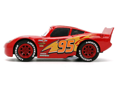 Lightning McQueen #95 Red "Cars" (2006) Movie "Hollywood Rides" Series 1/32 Diecast Model Car by Jada by Jada