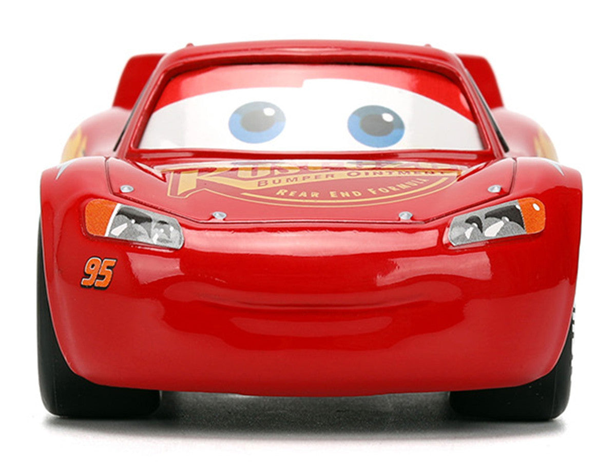Lightning McQueen #95 Red "Cars" (2006) Movie "Hollywood Rides" Series 1/32 Diecast Model Car by Jada by Jada