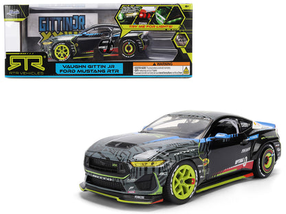 Ford Mustang RTR #25 Vaughn Gittin Jr. "Formula Drift PRO Championship" (2025) with Lights "RTR Vehicles" Series 1/24 Diecast Model Car by Jada by Jada