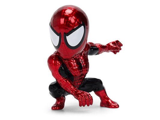 Set of 4 Diecast Figures "Spider-Man" Wave 3 "Metalfigs" Series Diecast Models by Jada by Jada