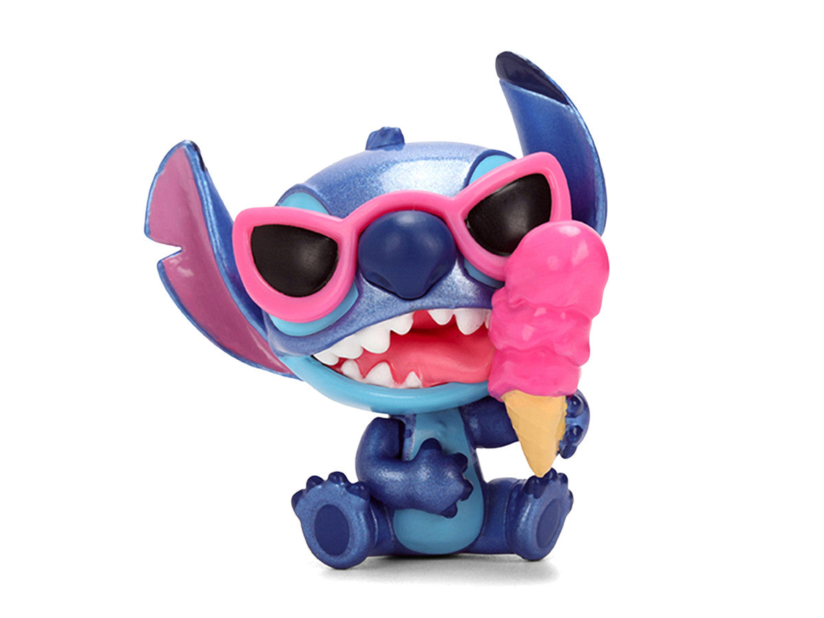 Set of 4 Diecast Figures "Disney's Stitch" Wave #3 "Metalfigs" Series Diecast Models by Jada by Jada