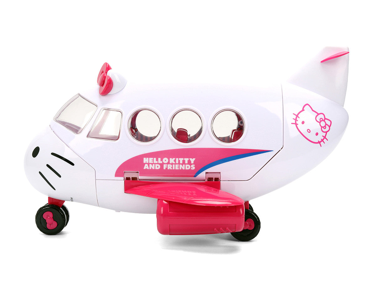"Hello Kitty and Friends" Airplane Set with 3 Figures Model by Jada by Jada