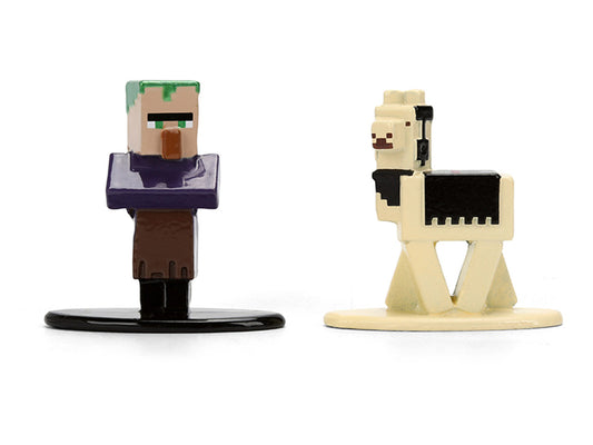 Set of 12 Diecast Figures "Minecraft" Video Game Wave 2 "Nano Metalfigs" Series Diecast models by Jada by Jada