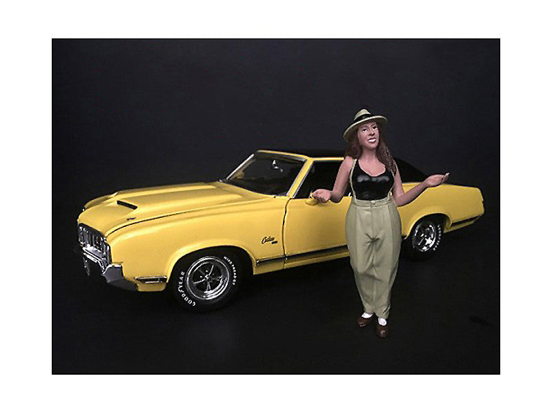 "Hanging Out II" Tanya Figurine for 1/18 Scale Models by American Diorama by American Diorama