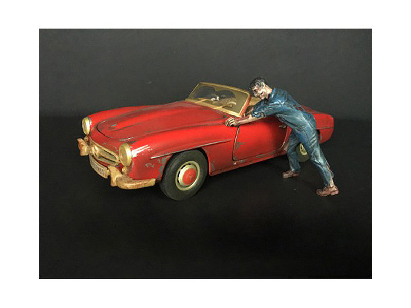 Zombie Mechanic Figurine IV for 1/18 Scale Models by American Diorama by American Diorama