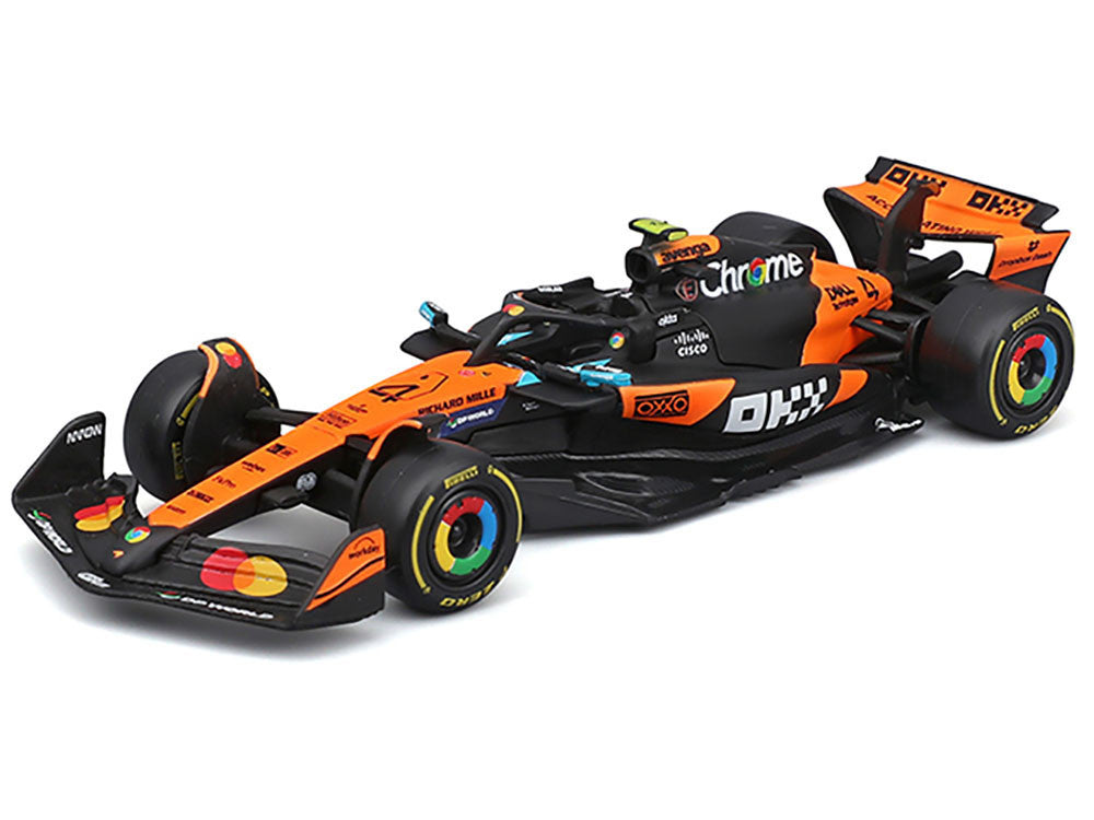 McLaren MCL39 #4 Lando Norris "OKX" Winner Formula One F1 "Australian GP" (2025) "Race" Series 1/43 Diecast Model Car by Bburago by Bburago