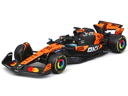 McLaren MCL39 #81 Oscar Piastri "OKX" Formula One F1 "Australian GP" (2025) "Race" Series 1/43 Diecast Model Car by Bburago by Bburago