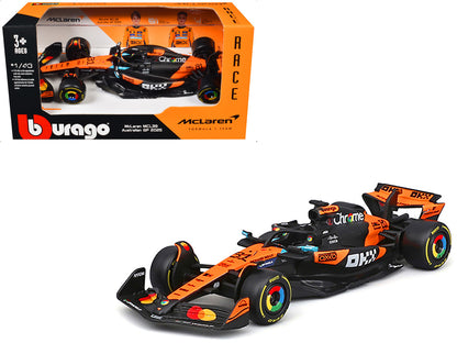McLaren MCL39 #81 Oscar Piastri "OKX" Formula One F1 "Australian GP" (2025) "Race" Series 1/43 Diecast Model Car by Bburago by Bburago