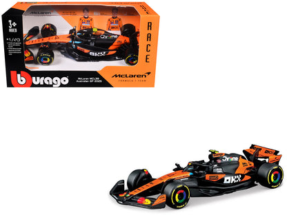 McLaren MCL39 #4 Lando Norris "OKX" Winner Formula One F1 "Australian GP" (2025) "Race" Series 1/43 Diecast Model Car by Bburago by Bburago