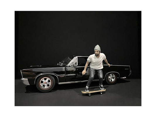 Skateboarder Figurine II for 1/24 Scale Models by American Diorama by American Diorama