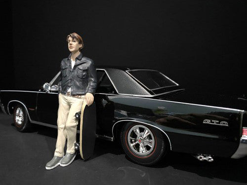 Skateboarder Figurine III for 1/24 Scale Models by American Diorama by American Diorama