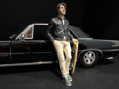 Skateboarder Figurine III for 1/24 Scale Models by American Diorama by American Diorama