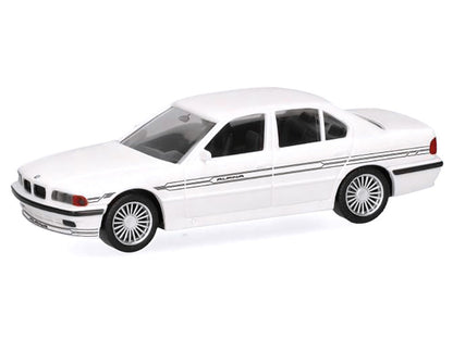 BMW Alpina B12 White 1/87 (HO) Plastic Model Car by Herpa by Herpa