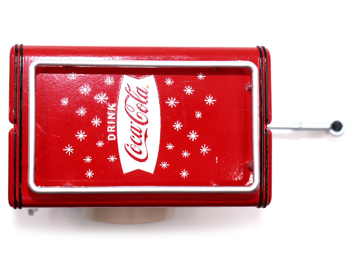 Travel Trailer Cream with Red Top "Pause and Refresh Yourself Drink Delicious Coca-Cola" 1/24 Diecast Model Car by Motor City Classics by Motorcity Classics