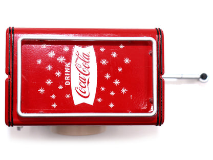 Travel Trailer Cream with Red Top "Pause and Refresh Yourself Drink Delicious Coca-Cola" 1/24 Diecast Model Car by Motor City Classics by Motorcity Classics