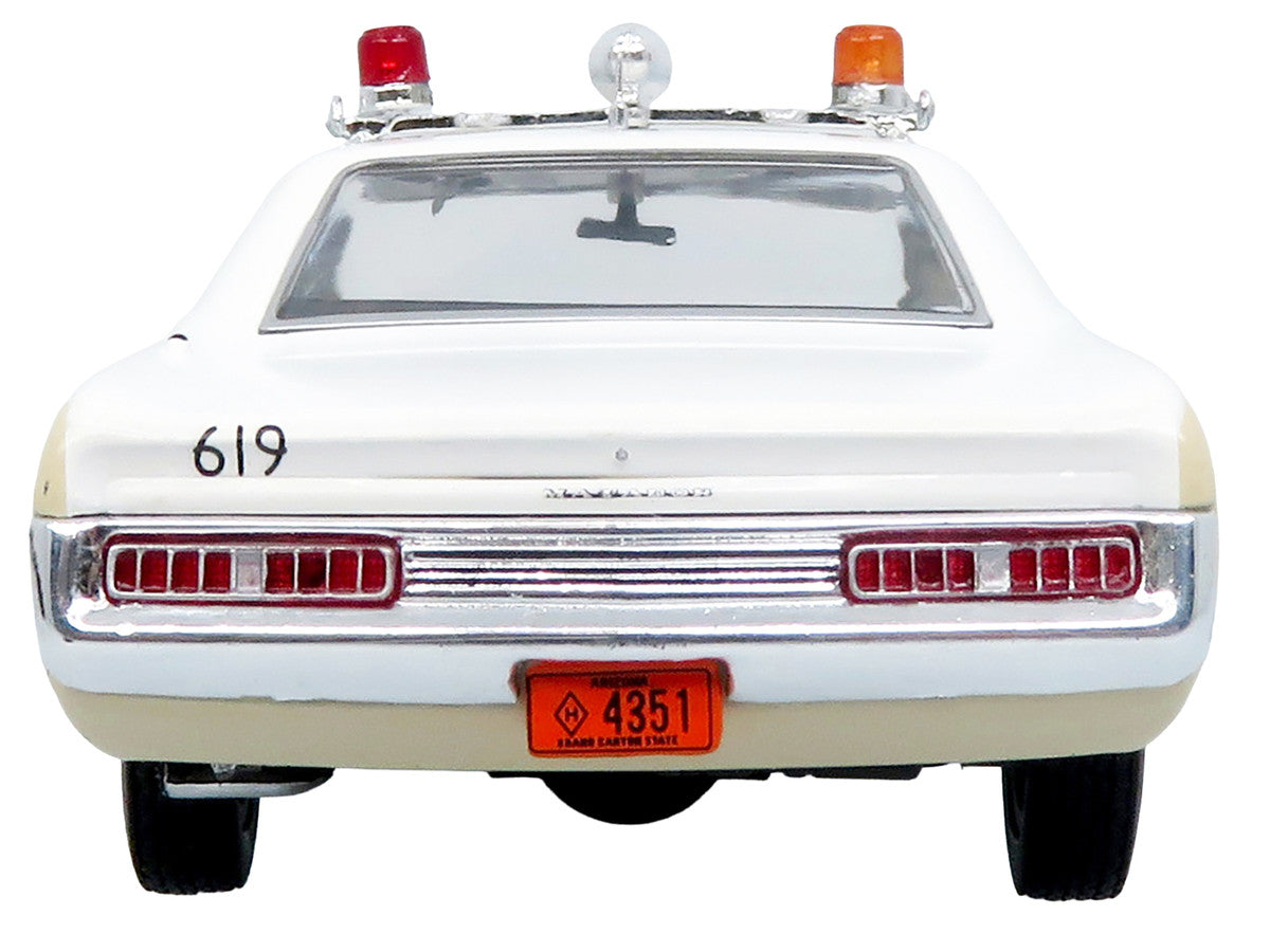 1972 AMC Matador Police Car "Phoenix Police Department" White and Beige 1/43 Diecast Model by Iconic Replicas by Iconic Replicas