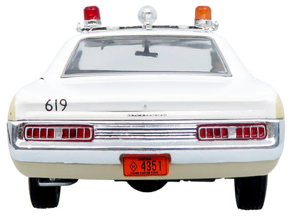 1972 AMC Matador Police Car "Phoenix Police Department" White and Beige 1/43 Diecast Model by Iconic Replicas by Iconic Replicas
