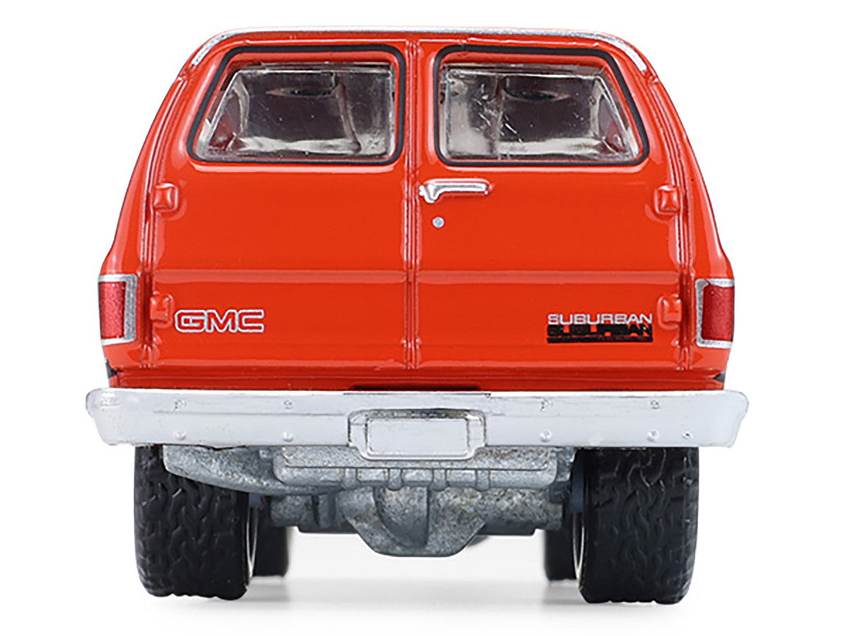 1991 GMC Suburban "Canada Coast Guard" Red with White Stripes "Hot Pursuit - Canada Special Edition" Series 1/64 Diecast Model Car by Greenlight by Greenlight
