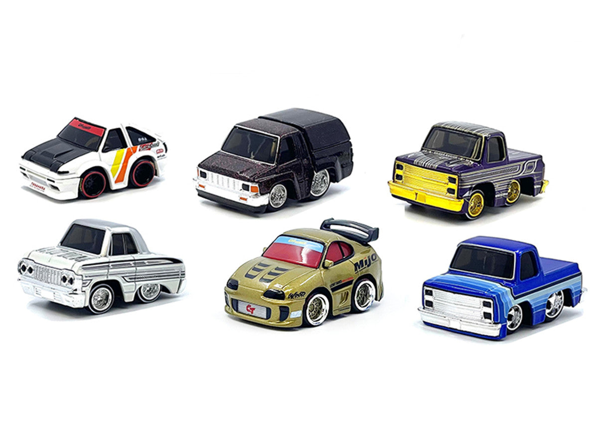 Mijo Exclusives Series MJ1 Set of 6 Pieces Diecast Model Cars by CarTuned by Car Tuned