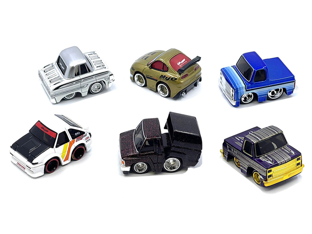 Mijo Exclusives Series MJ1 Set of 6 Pieces Diecast Model Cars by CarTuned by Car Tuned