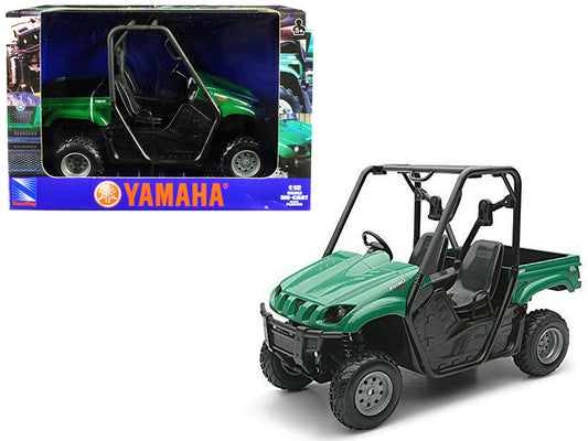 2008 Yamaha Rhino 700 F1 4x4 Off Road ATV Green 1/12 Diecast Model by New Ray by New Ray