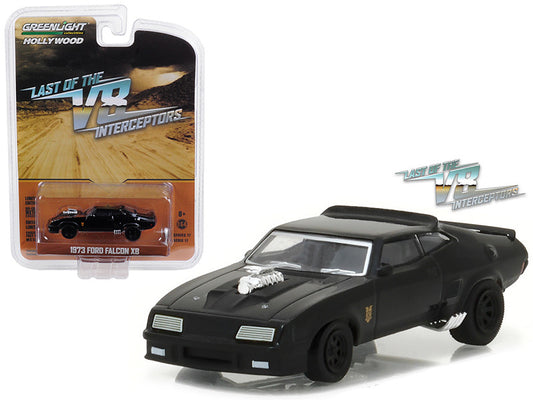 1973 Ford Falcon XB Black "Last of the V8 Interceptors" (1979) Movie "Hollywood Series" Release 17 1/64 Diecast Model Car by Greenlight by Greenlight