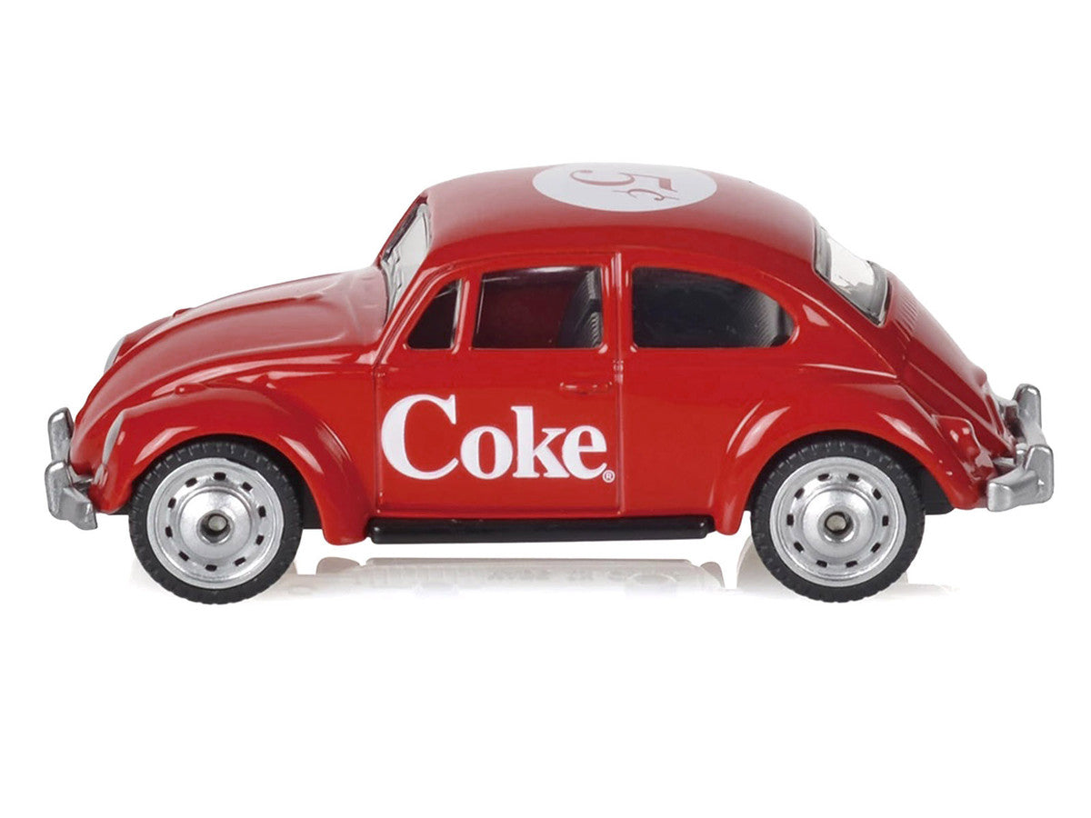 1967 Volkswagen Beetle "Coca-Cola" Red 1/50 Diecast Model by Motorcity Classics by Motorcity Classics