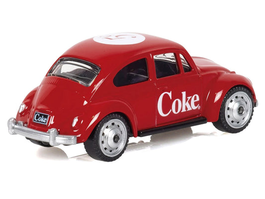 1967 Volkswagen Beetle "Coca-Cola" Red 1/50 Diecast Model by Motorcity Classics by Motorcity Classics