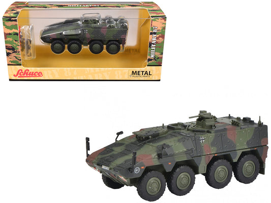 Tpz. Tank Boxer "German Army" Green Camouflage 1/87 (HO) Scale Diecast Model Car by Schuco by Schuco