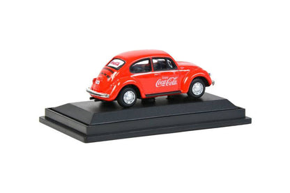 1966 Volkswagen Beetle "Coca-Cola" Red 1/72 Diecast Model Car by Motorcity Classics by Motorcity Classics