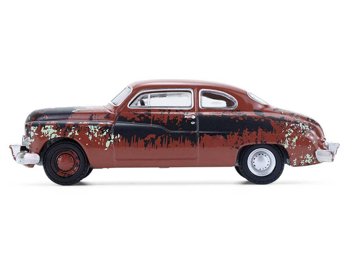 1949 Mercury Eight "Barn Find" Brown (Rusted) "Down on the Farm" Series 11 1/64 Diecast Model by Greenlight by Greenlight