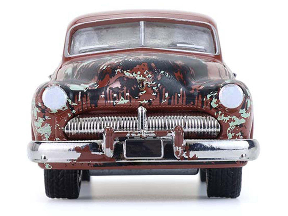 1949 Mercury Eight "Barn Find" Brown (Rusted) "Down on the Farm" Series 11 1/64 Diecast Model by Greenlight by Greenlight