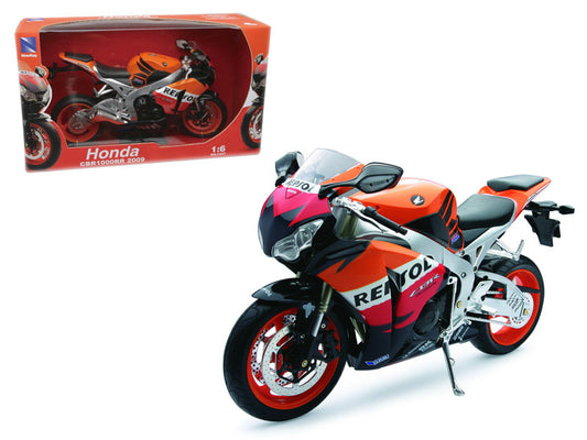 2009 Honda CBR1000RR "Repsol" 1/6 Diecast Motorcycle Model by New Ray by New Ray