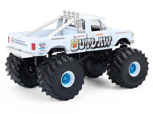 1988 Ford F-150 Monster Truck "Jersey Outlaw" White "Kings of Crunch" Series 16 1/64 Diecast Model Car by Greenlight by Greenlight