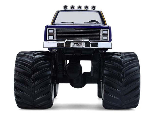 1984 Chevrolet C20 Monster Truck #9 "NAPA" Blue with Graphics "Kings of Crunch - Hendrick Motorsports Tribute" Special Edition 1/64 Diecast Model Car by Greenlight by Greenlight